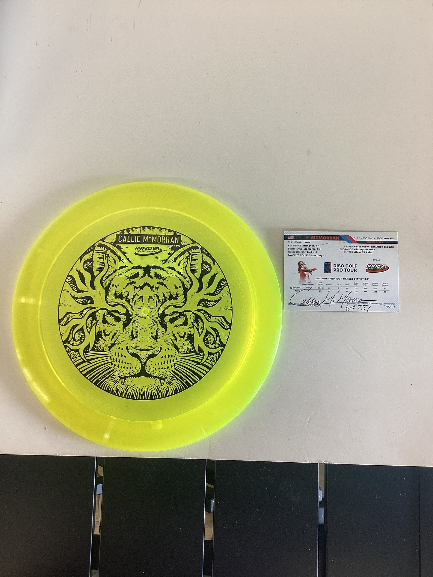 Innova Champion Tern Callie McMorran Tour Series with Signed Card - *PREOWNED*