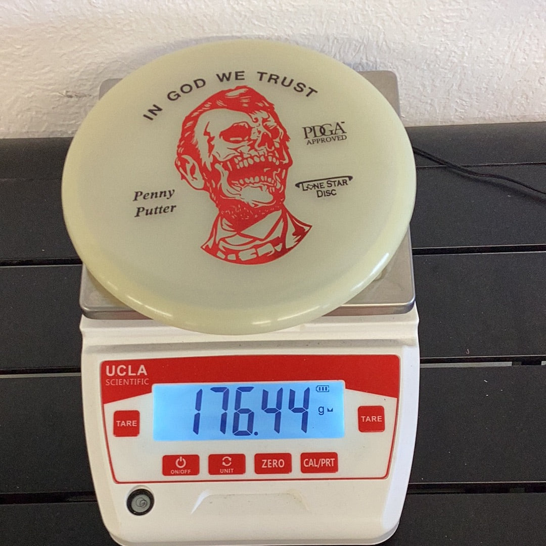 Lone Star Zombie Abe Glow Penny Putter