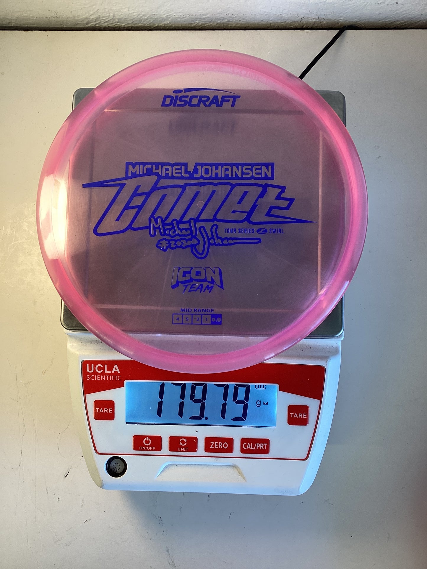 Discraft Z Swirl Comet - Michael Johansen Tour Series 2025