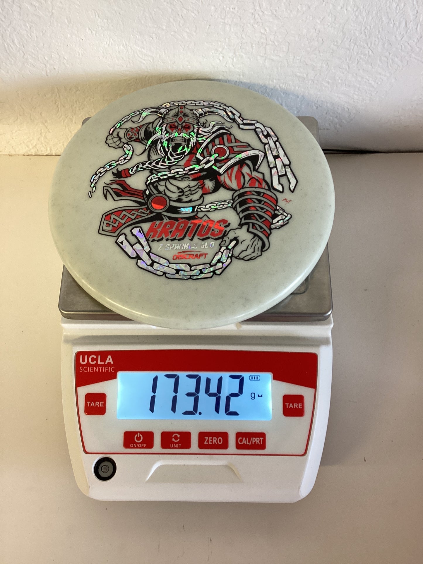 Discraft Z Glo Sparkle Kratos - 2025 Ledgestone Edition