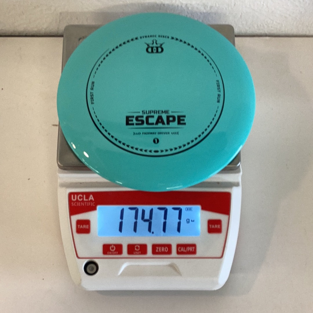 Dynamic Discs Supreme Escape First Run
