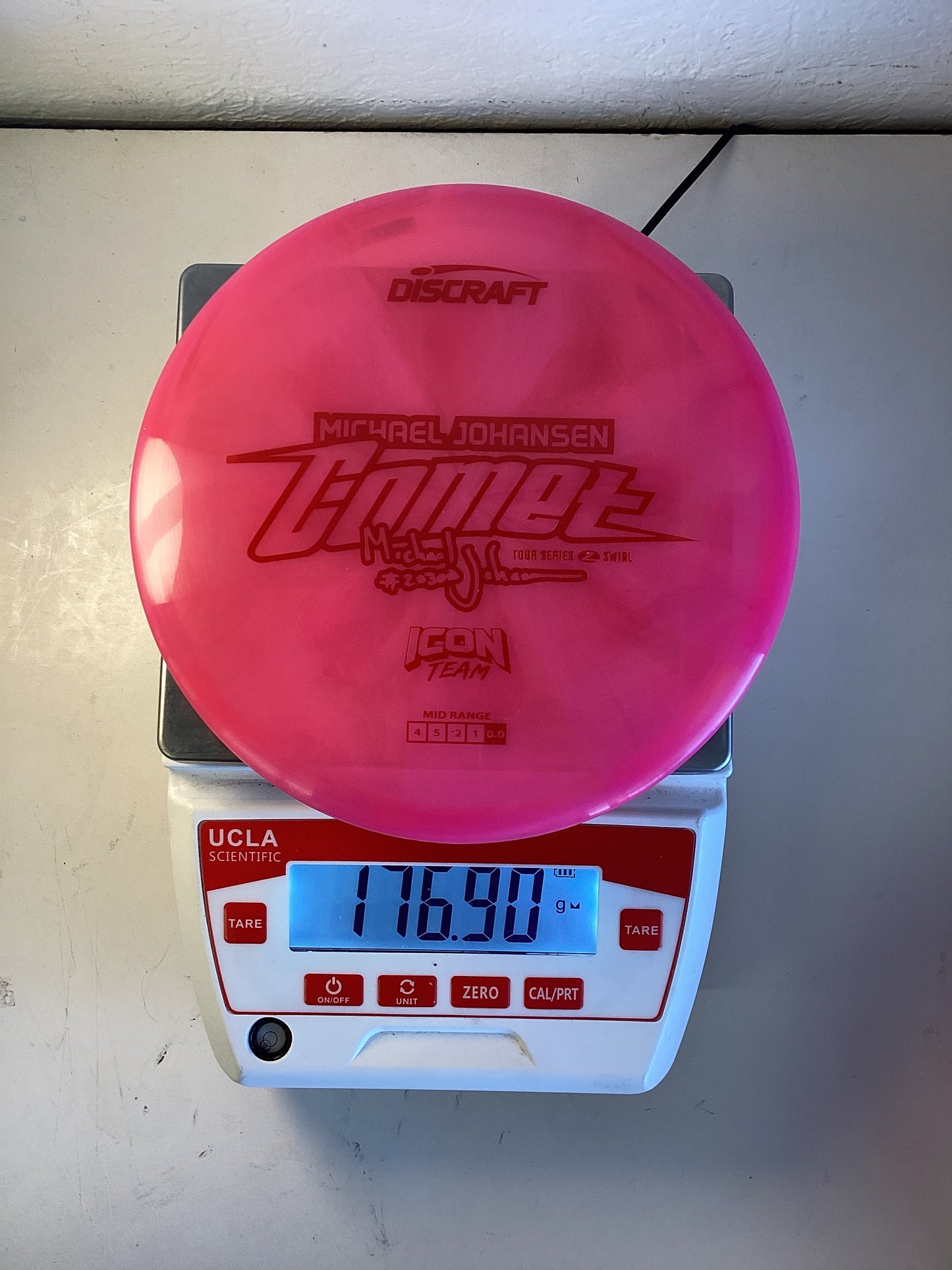 Discraft Z Swirl Comet - Michael Johansen Tour Series 2025