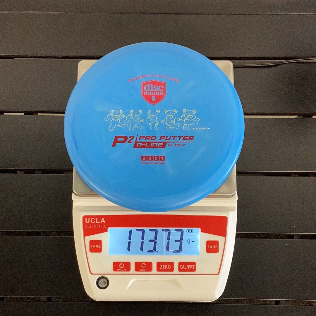 Discmania Grateful Dead Flex 2 D-Line P2 (Dancing Bears)