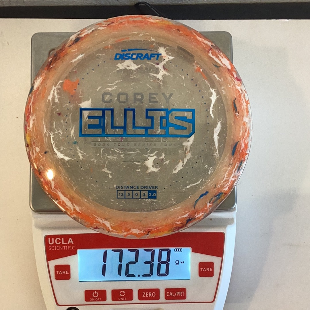 Discraft Jawbreaker Z FLX Force Corey Ellis 2024 Tour Series