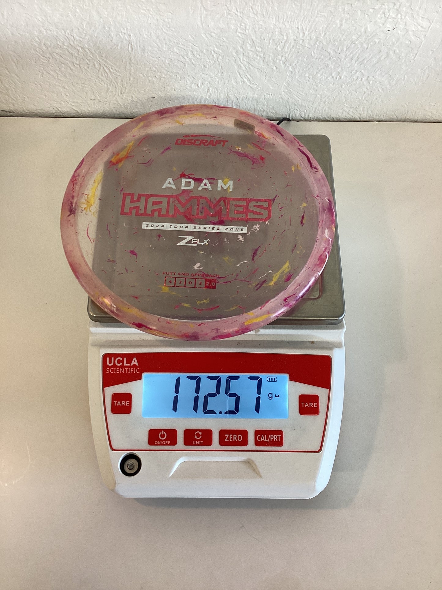Discraft Jawbreaker Z FLX Zone Adam Hammes 2024 Tour Series