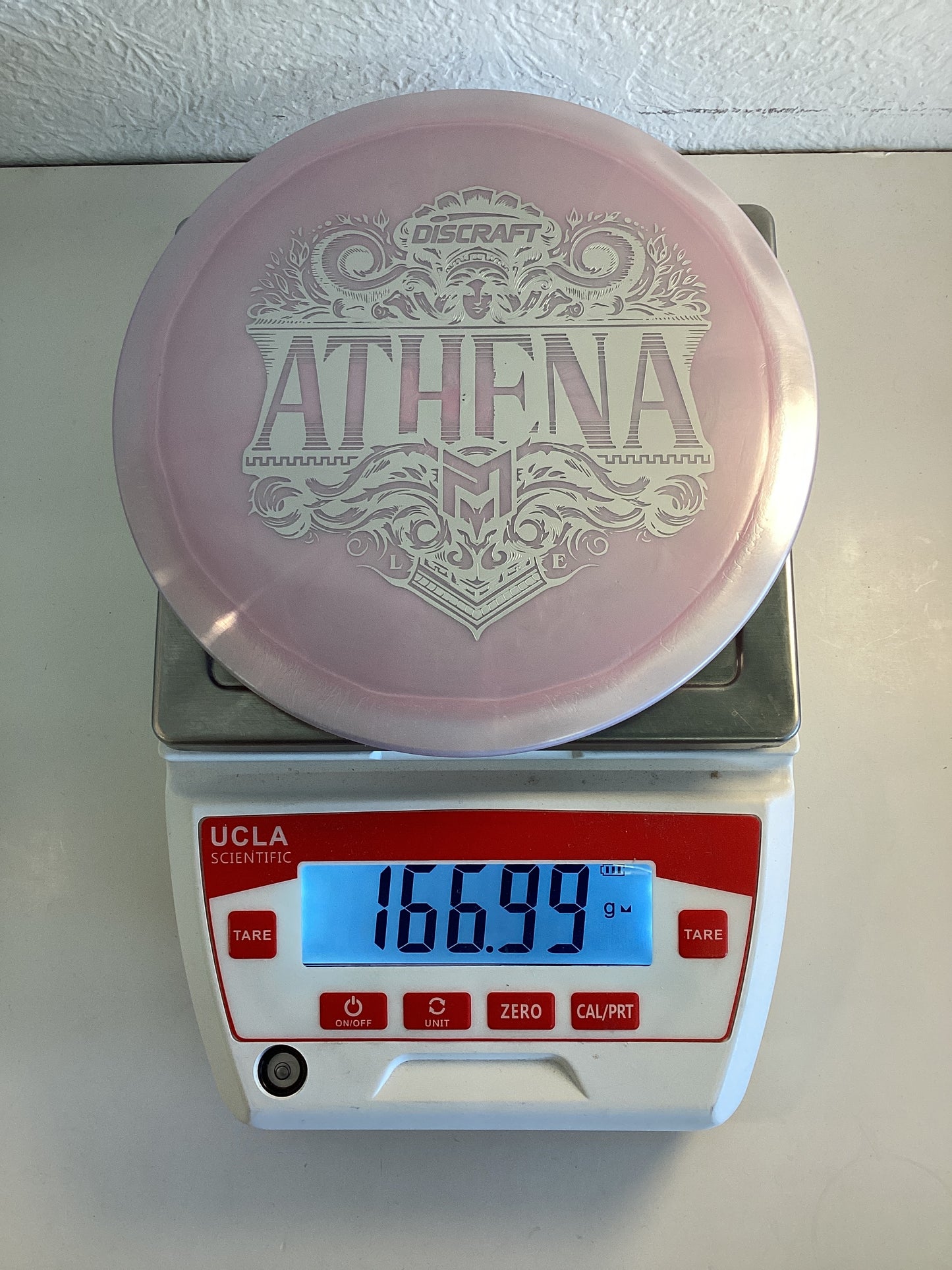 Discraft Titanium Swirl Athena - 2025 Ledgestone Edition