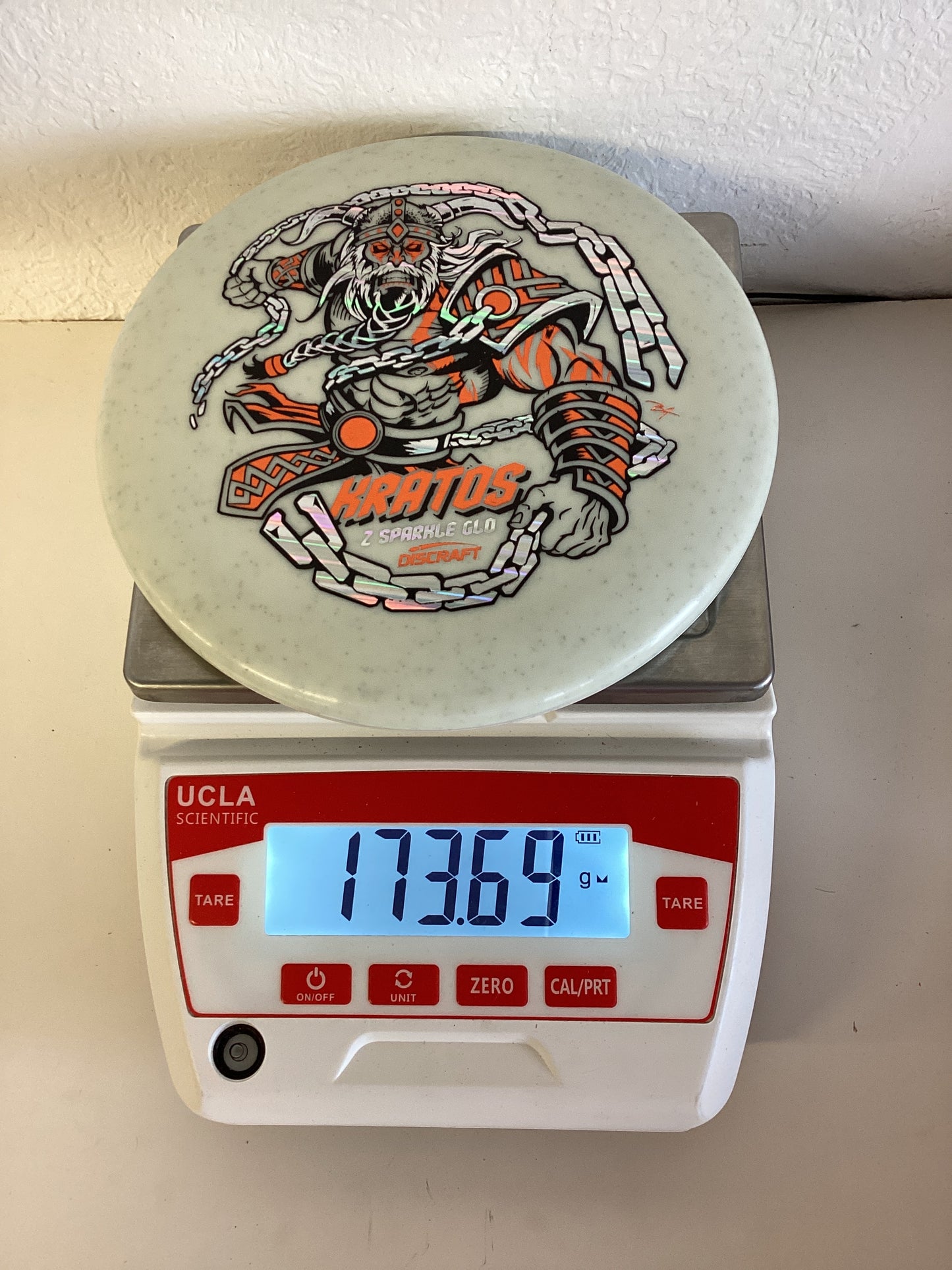 Discraft Z Glo Sparkle Kratos - 2025 Ledgestone Edition