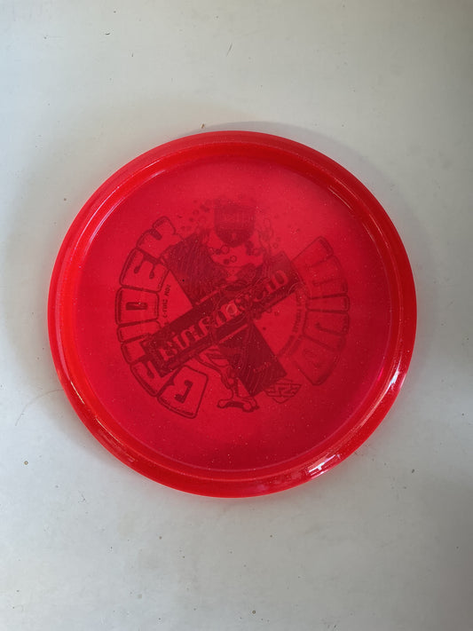 Discmania Red MD1 X -Out - Mind Bender Simon Lizotte *RARE* Preowned