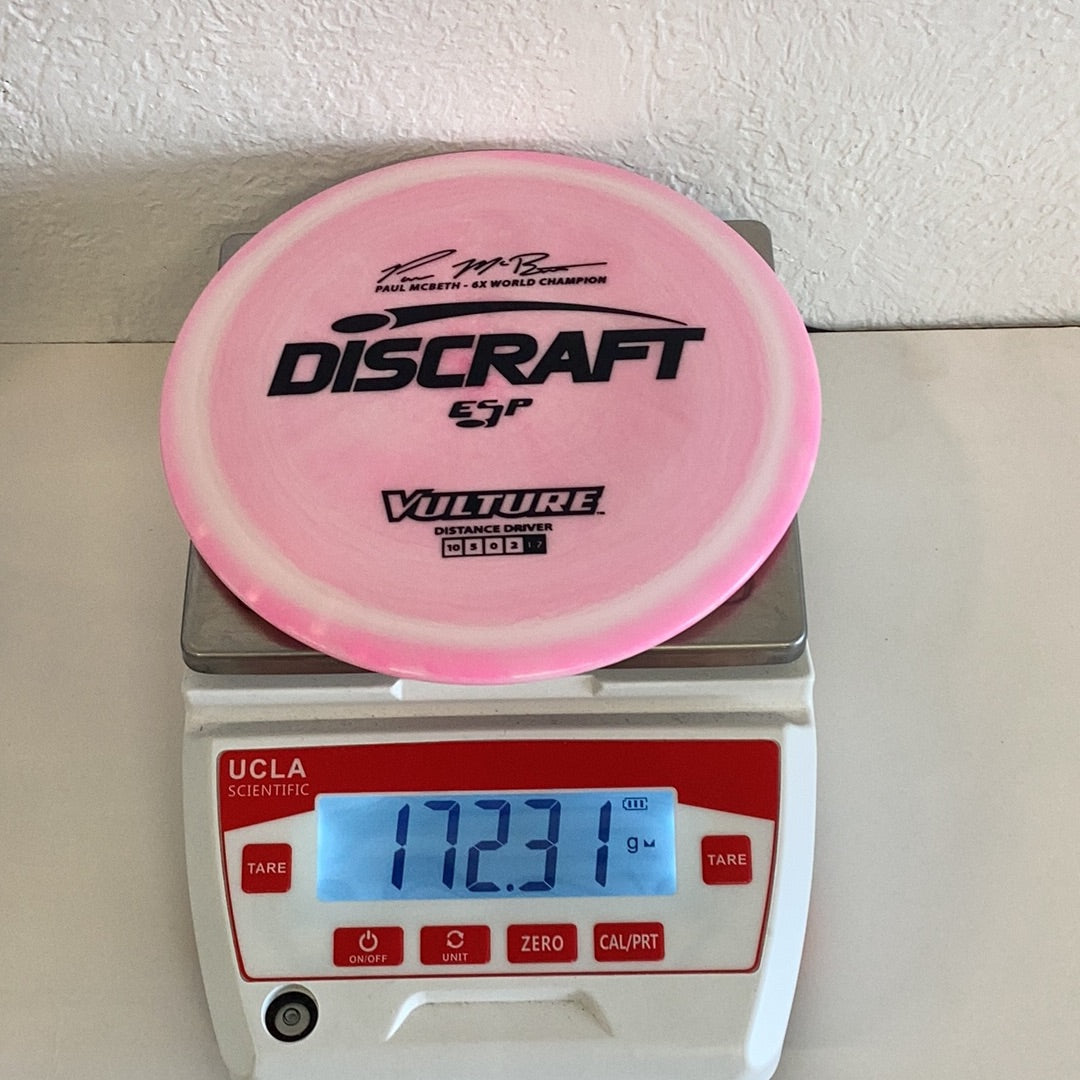 Discraft Paul McBeth 6x ESP Vulture Signature