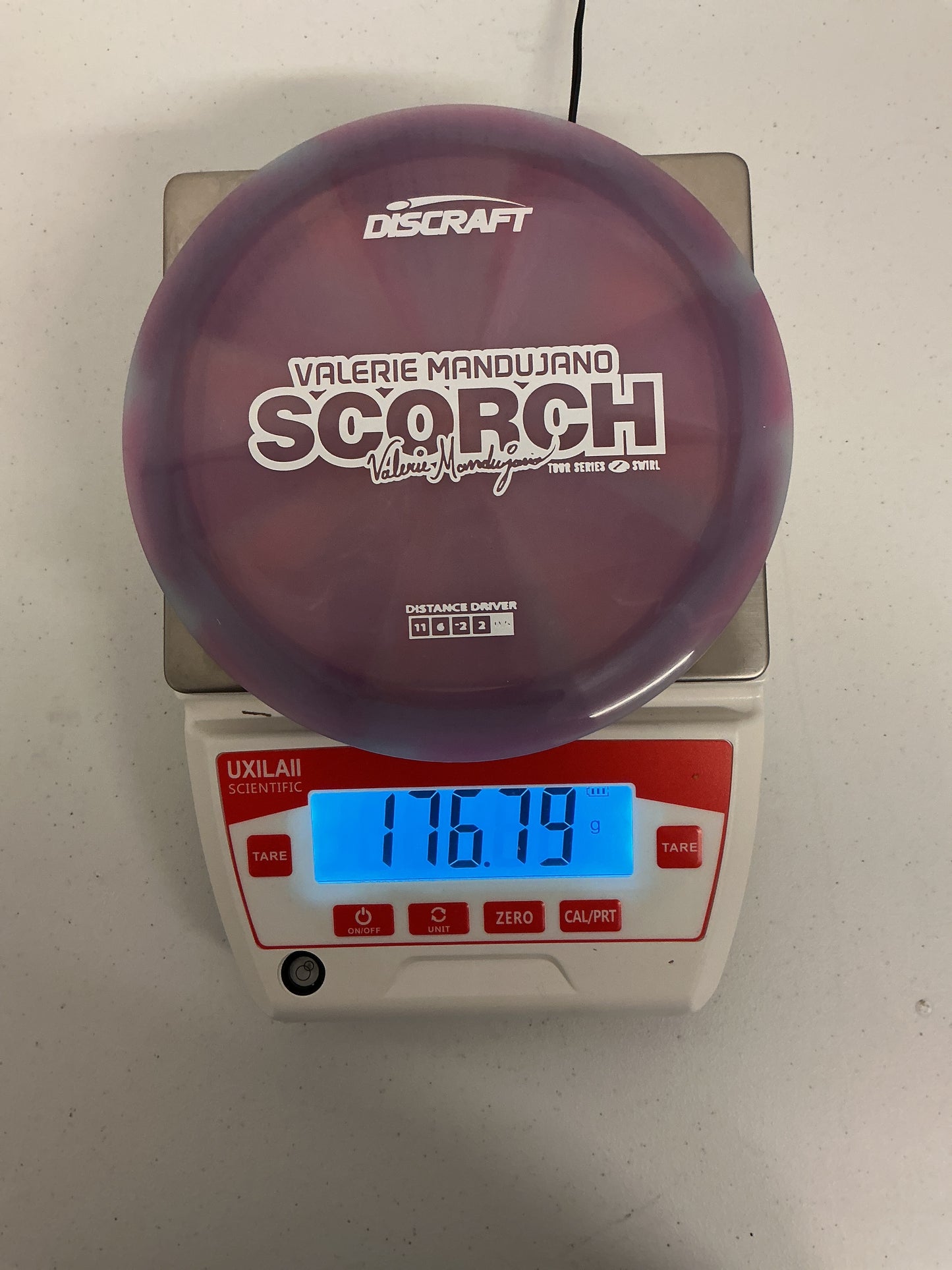 Discraft Z Swirl Scorch Valerie Mandujano 2025 Tour Series