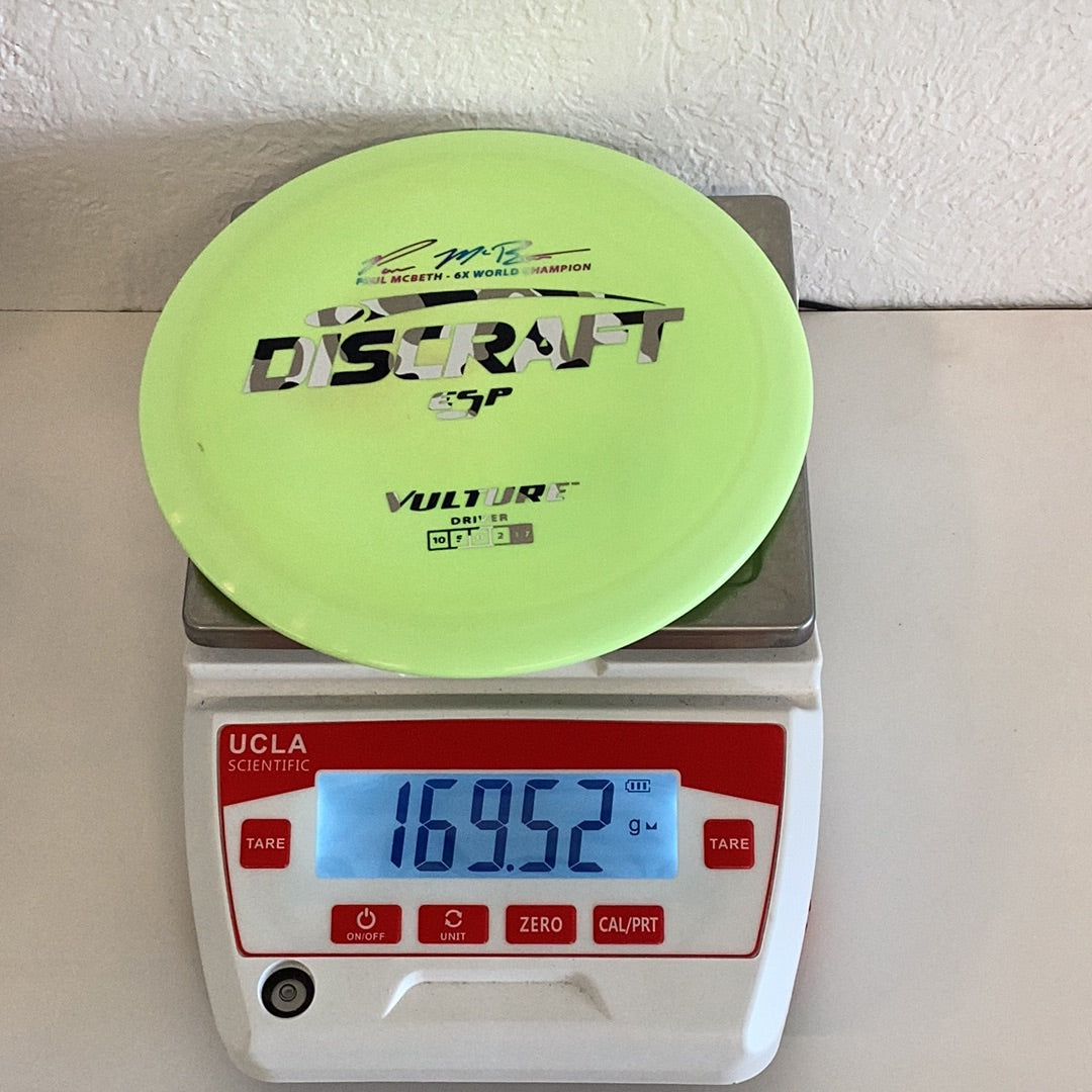 Discraft Paul McBeth 6x ESP Vulture Signature
