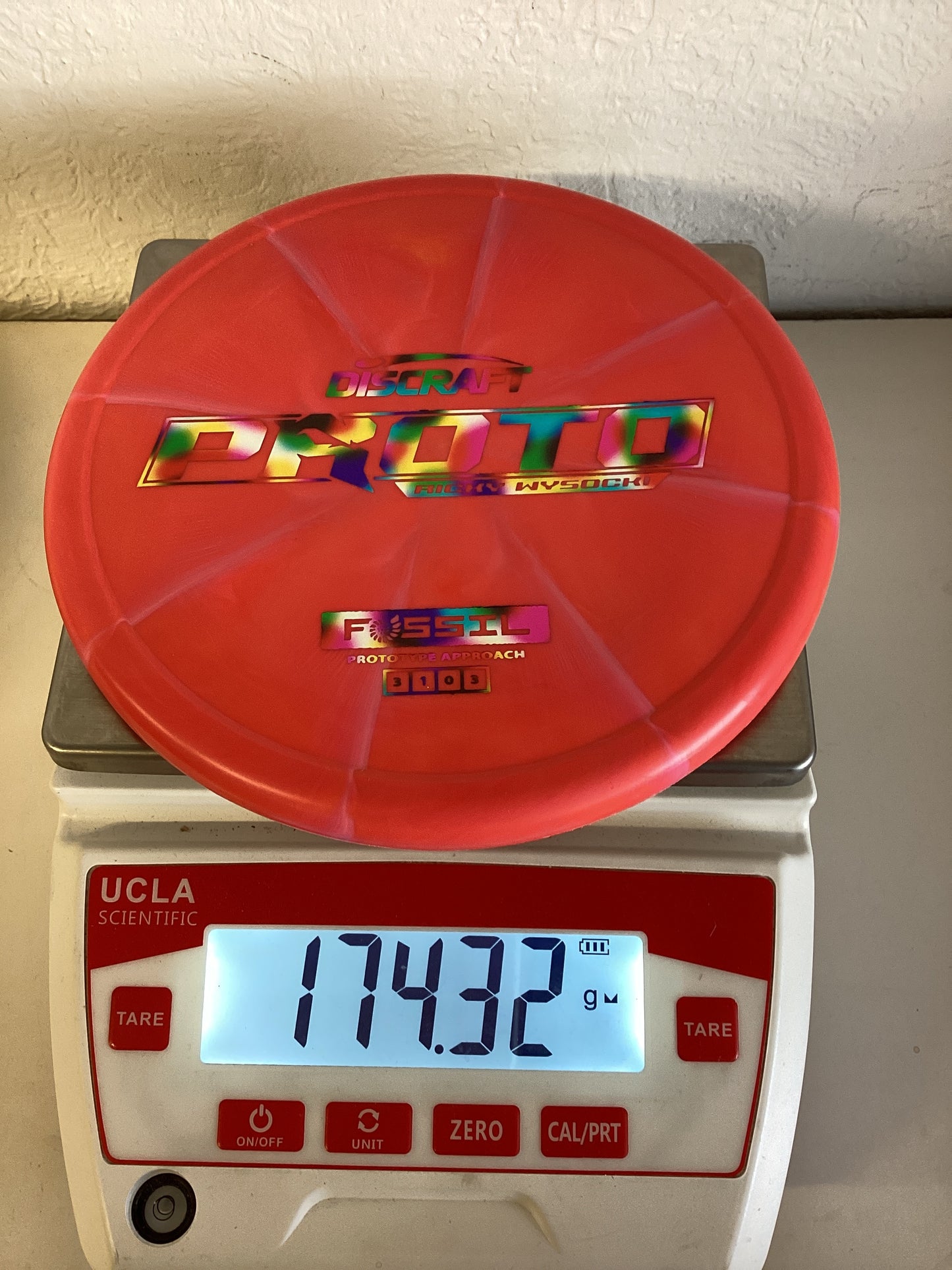 Discraft Ricky Wysocki Prototype Fossil