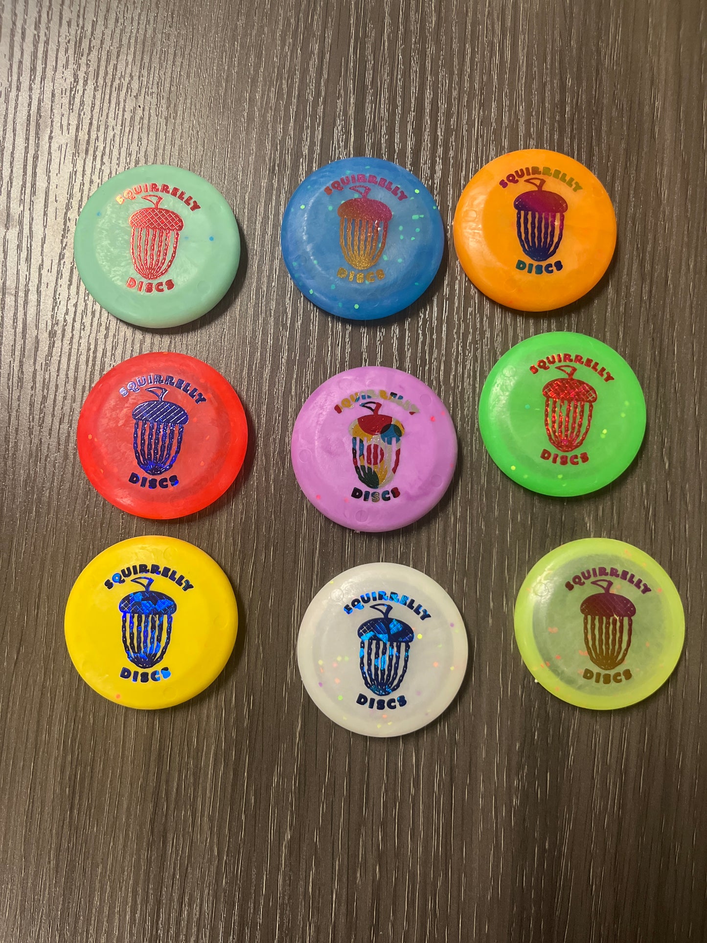 Squirrelly Discs Acorn Club Can Topper