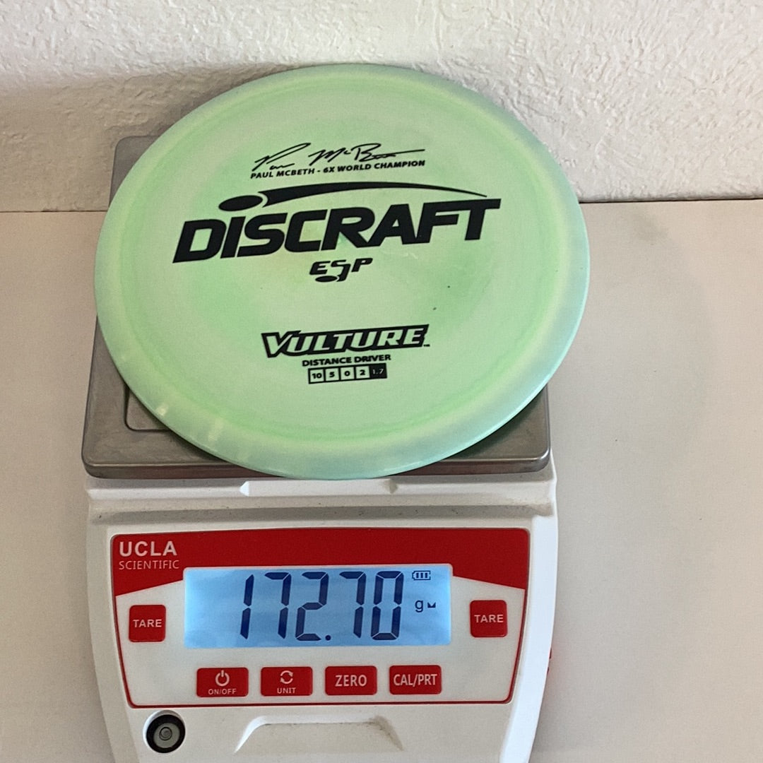 Discraft Paul McBeth 6x ESP Vulture Signature
