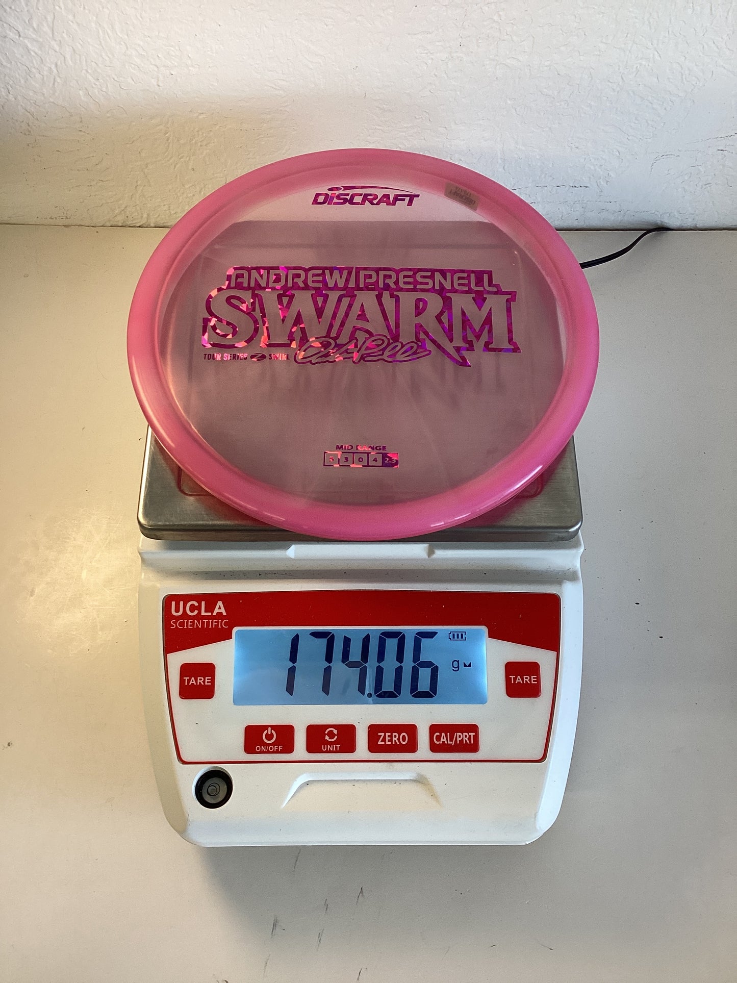 Discraft Z Swirl Swarm Andrew Presnell 2025 Tour Series