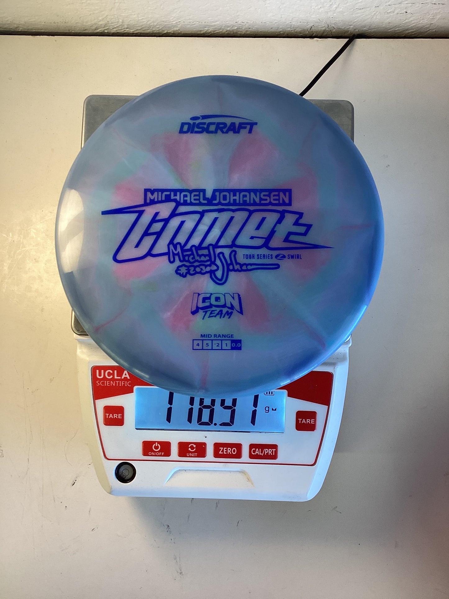 Discraft Z Swirl Comet - Michael Johansen Tour Series 2025