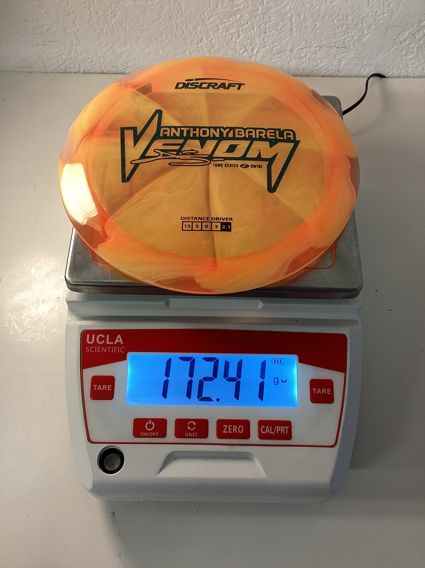 Discraft Z Swirl Venom Anthony Barela 2025 Tour Series