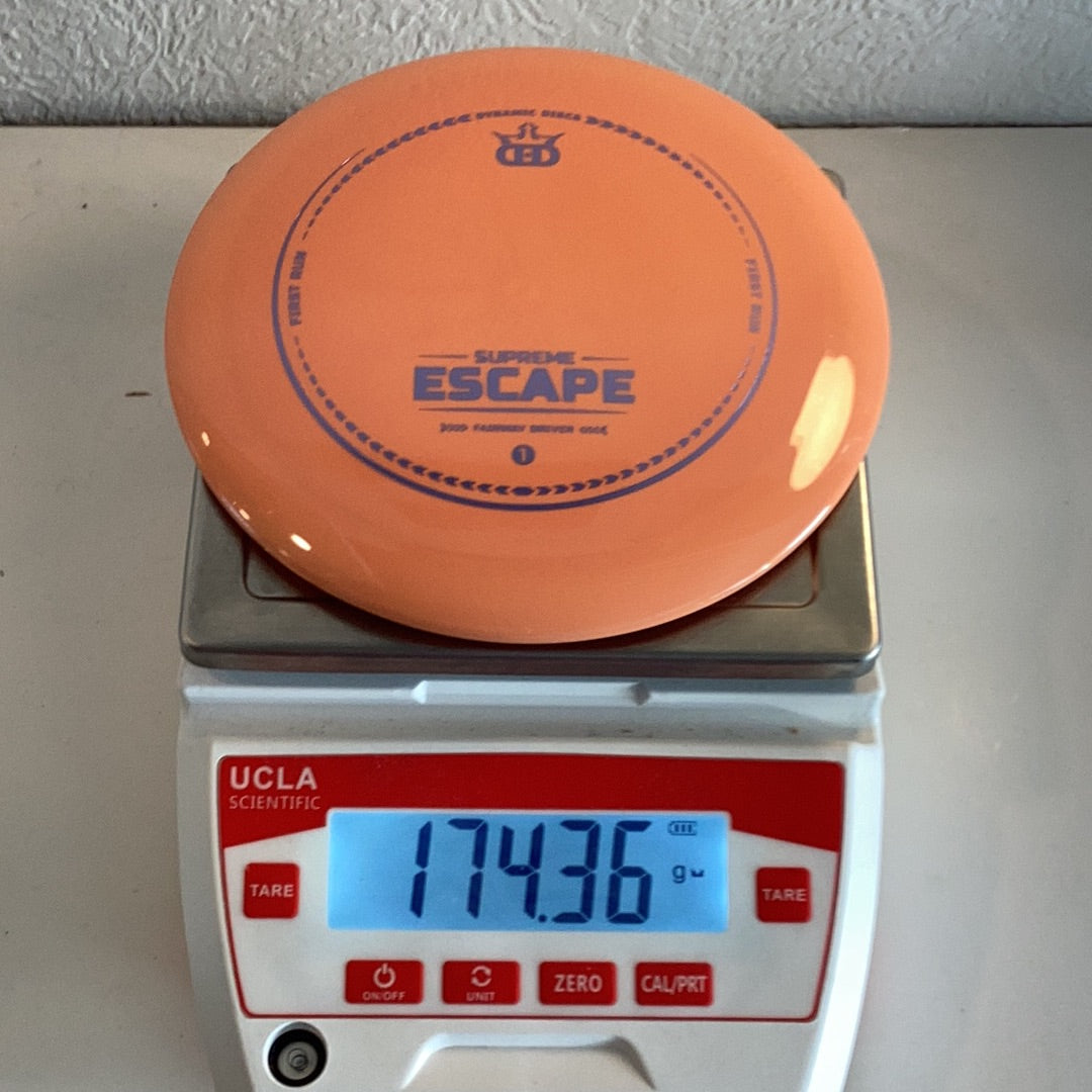 Dynamic Discs Supreme Escape First Run