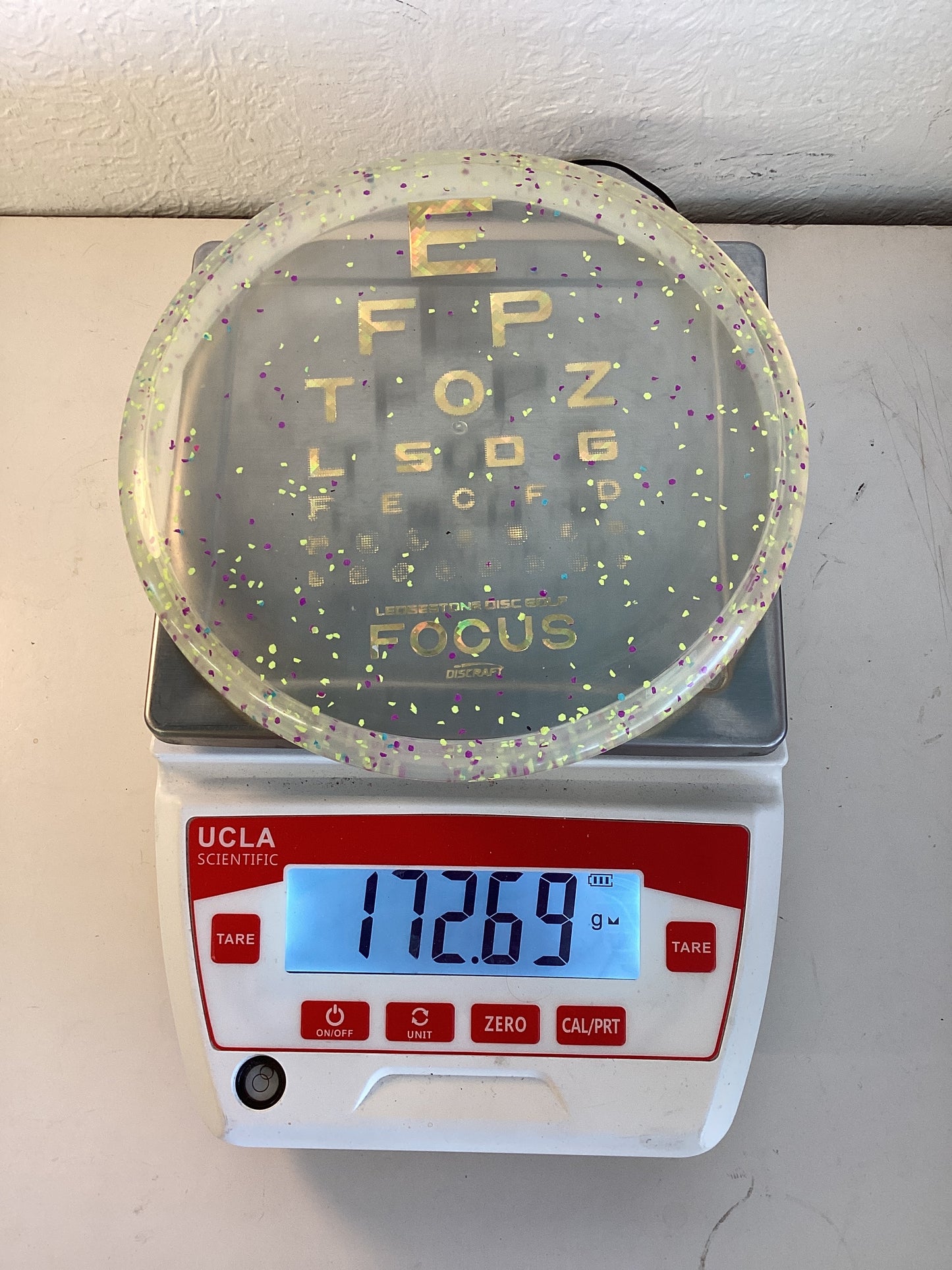 Discraft CryZtal FLX Confetti Focus