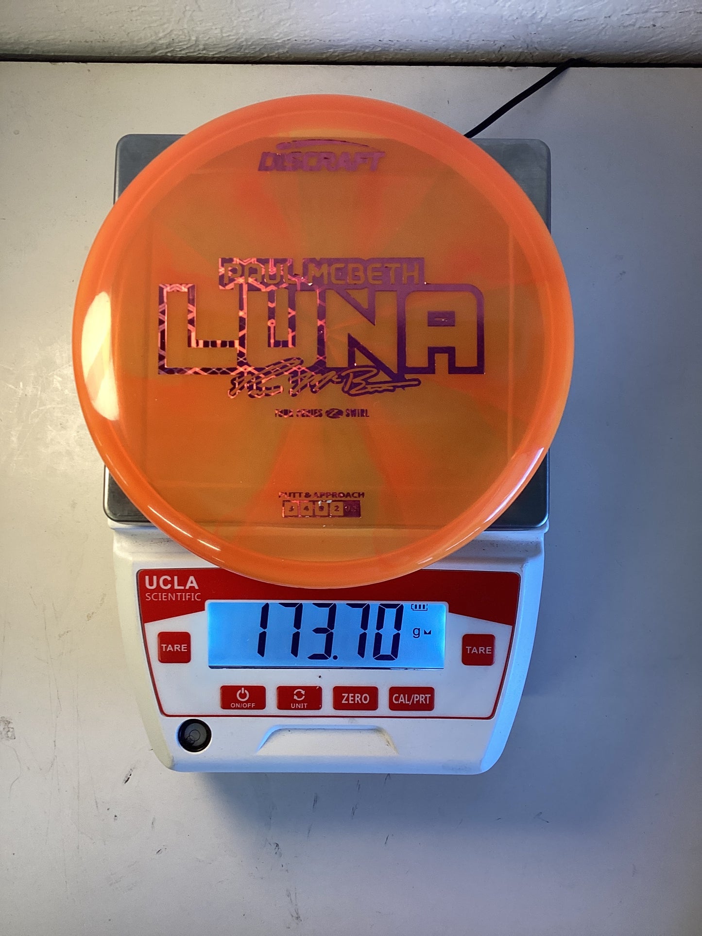 Discraft Z Swirl Luna Paul McBeth 2025 Tour Series