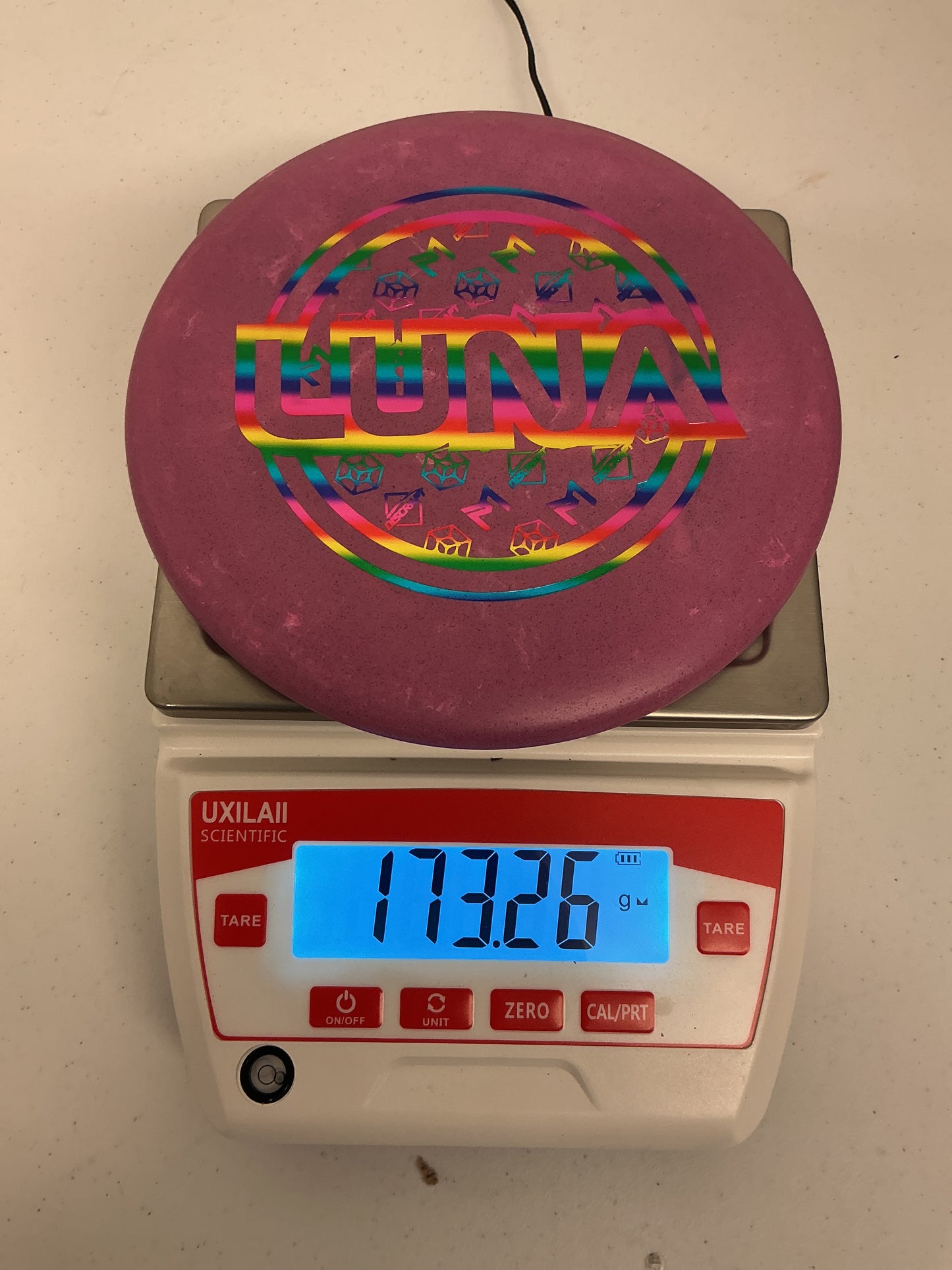 Discraft Paul McBeth Rubber Blend Luna - Nasa Collaboration LE *PREOWNED*