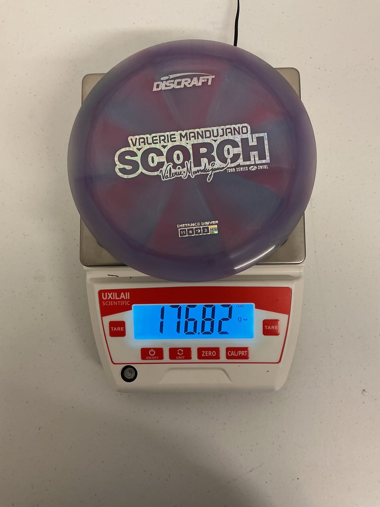 Discraft Z Swirl Scorch Valerie Mandujano 2025 Tour Series