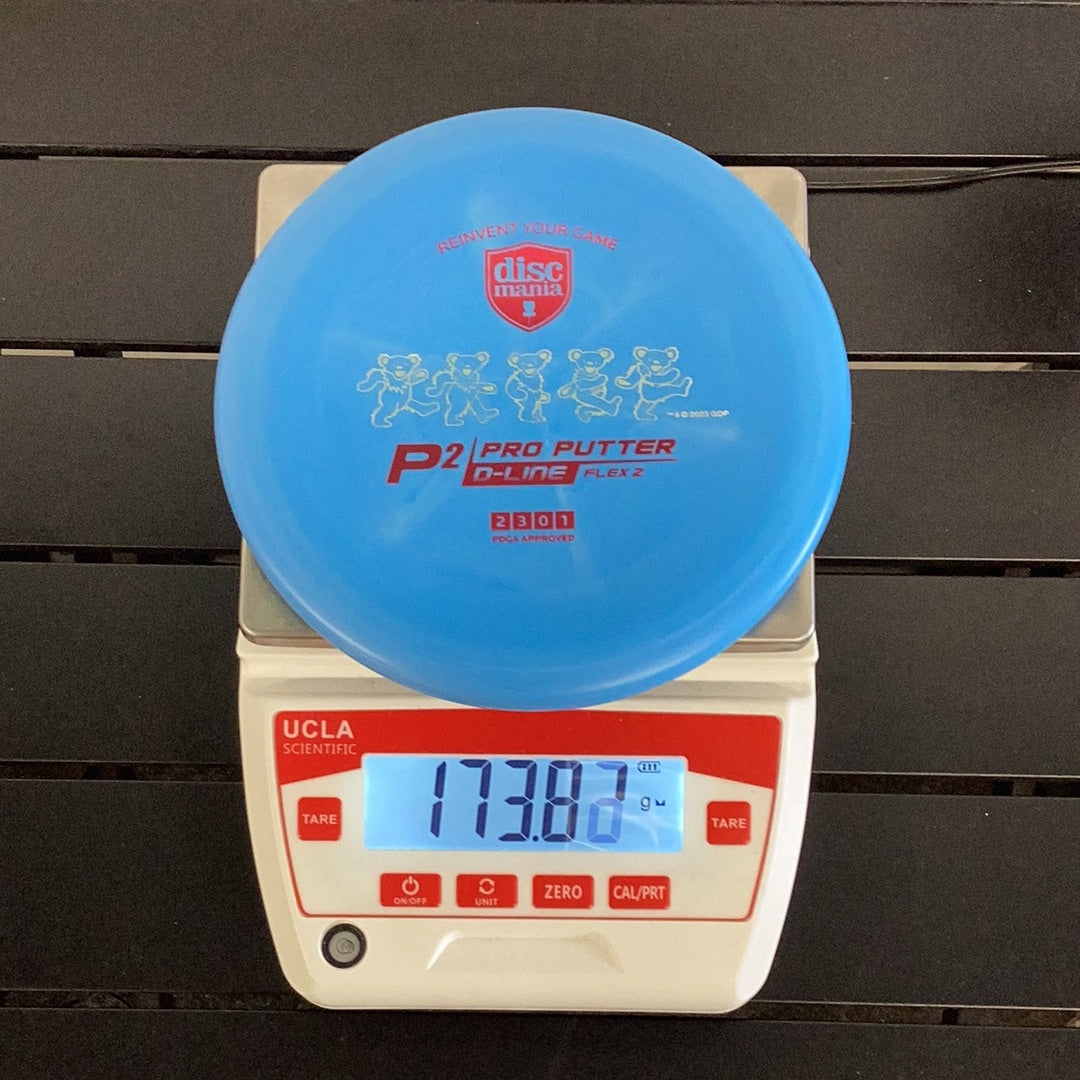 Discmania Grateful Dead Flex 2 D-Line P2 (Dancing Bears)