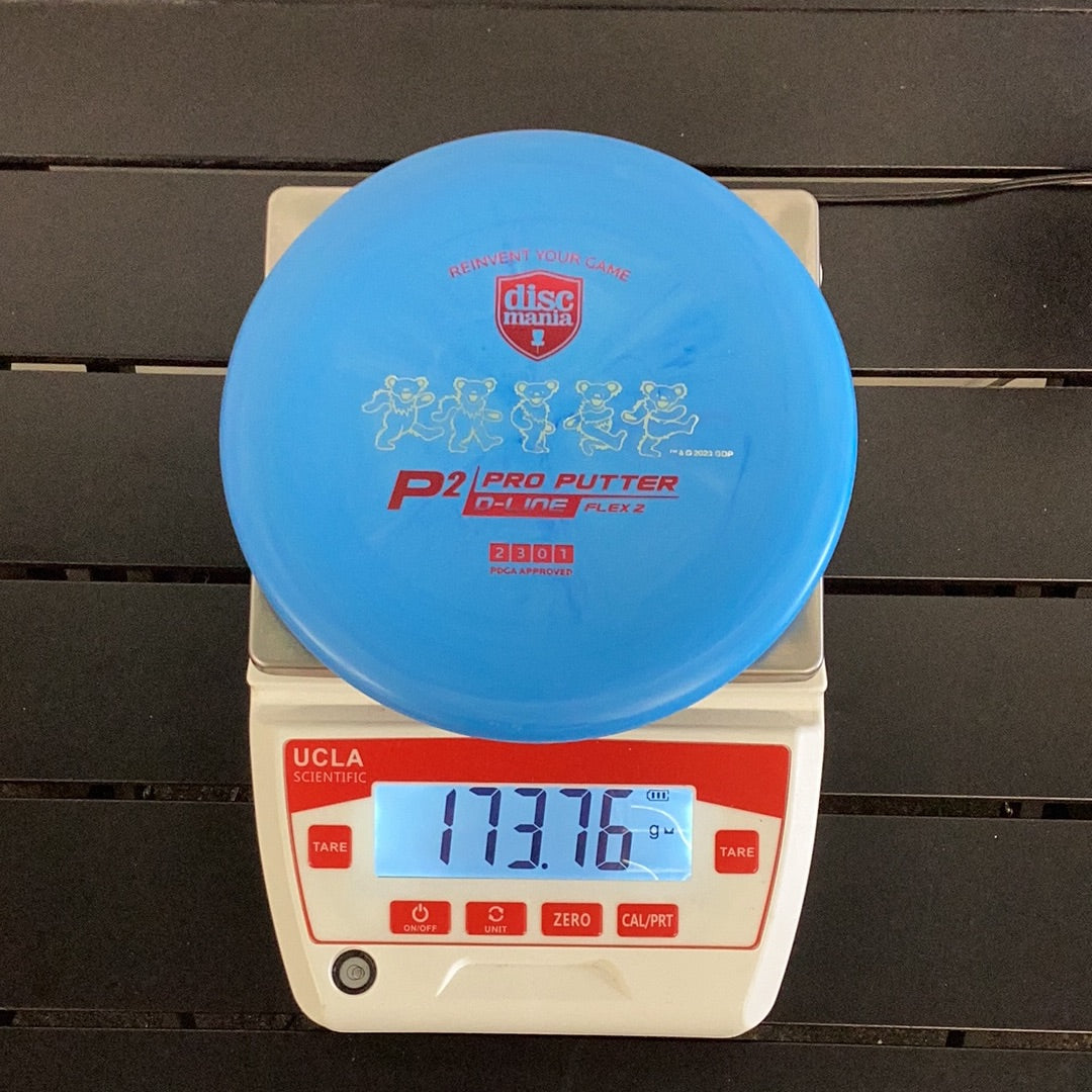 Discmania Grateful Dead Flex 2 D-Line P2 (Dancing Bears)