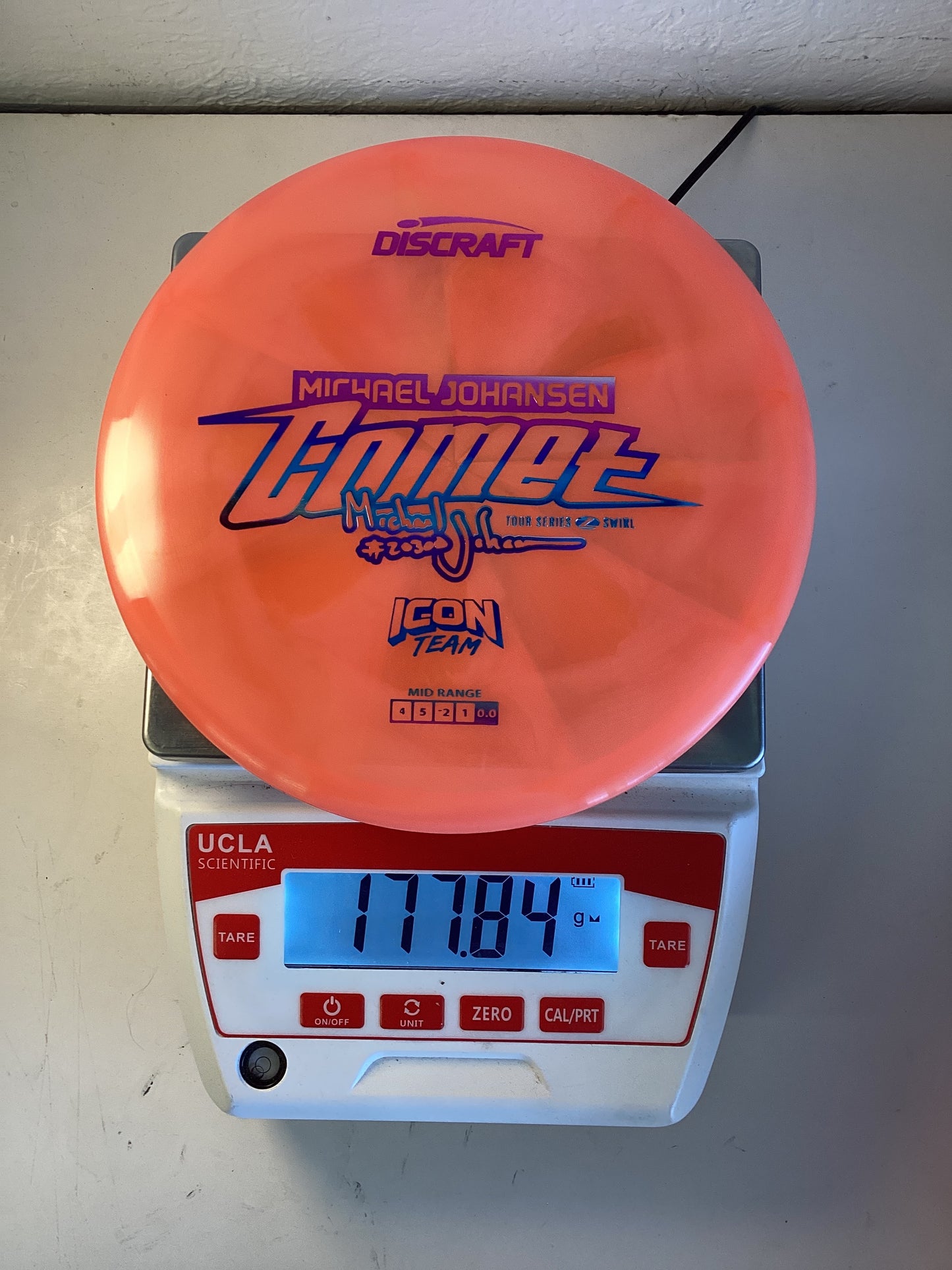 Discraft Z Swirl Comet - Michael Johansen Tour Series 2025
