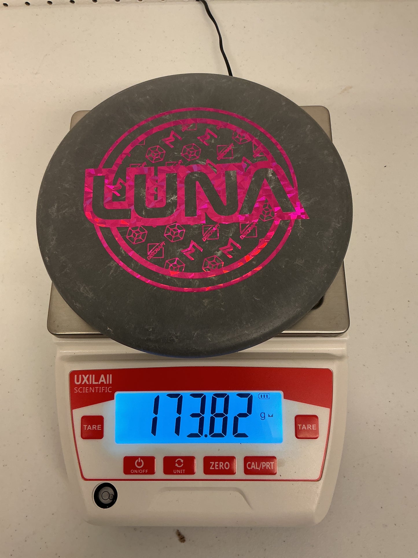 Discraft Paul McBeth Rubber Blend Luna - Nasa Collaboration LE *PREOWNED*