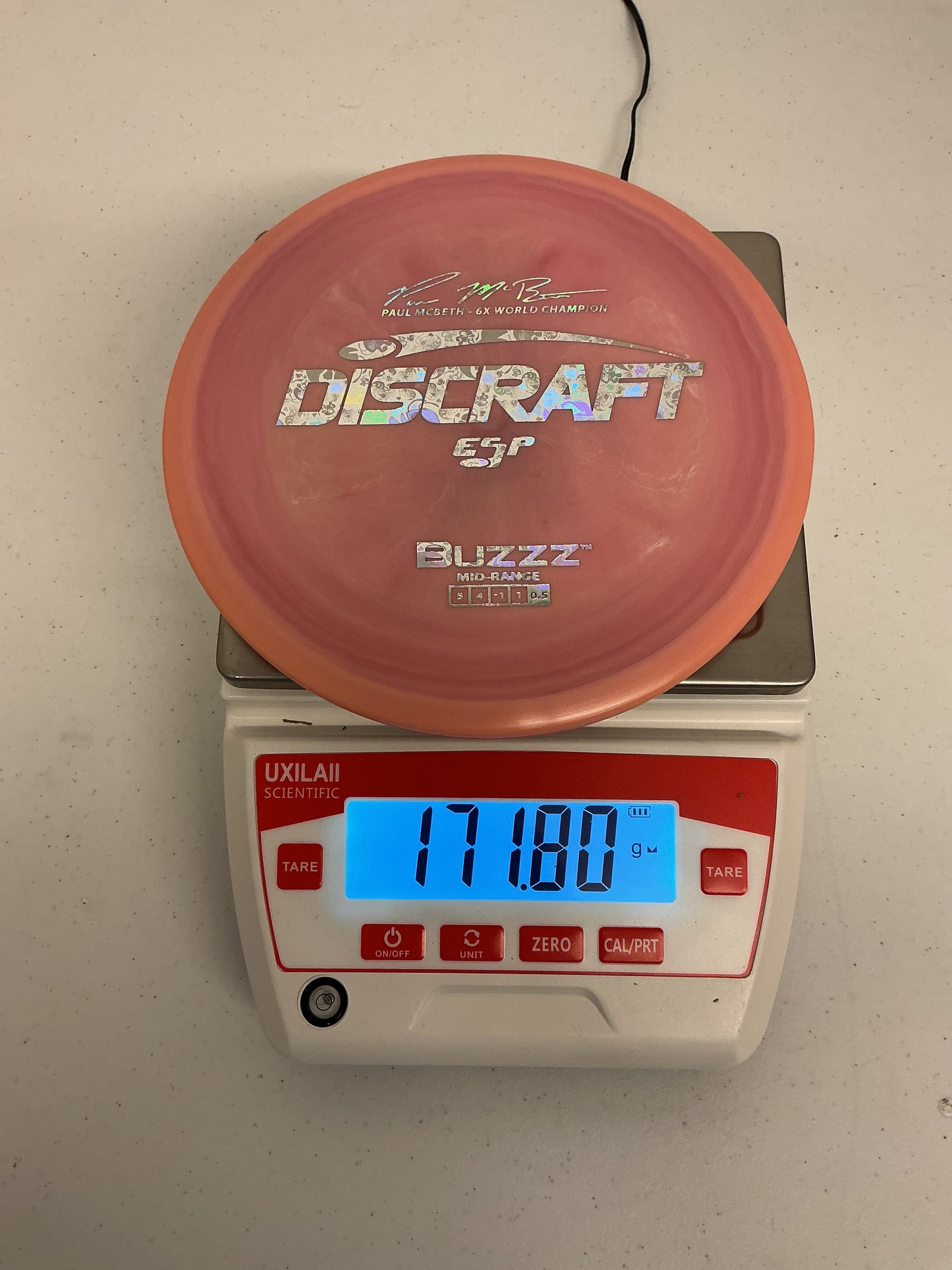 Discraft Paul McBeth 6x ESP Buzzz Signature Series