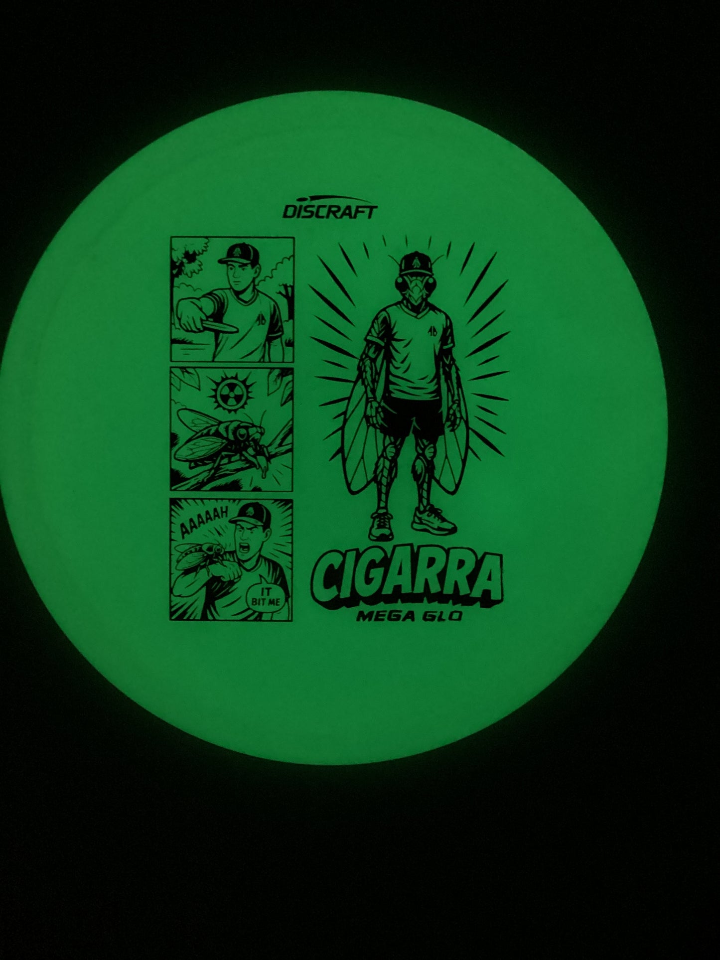 Discraft Mega Glo Cigarra- Limited Edition *Rare*