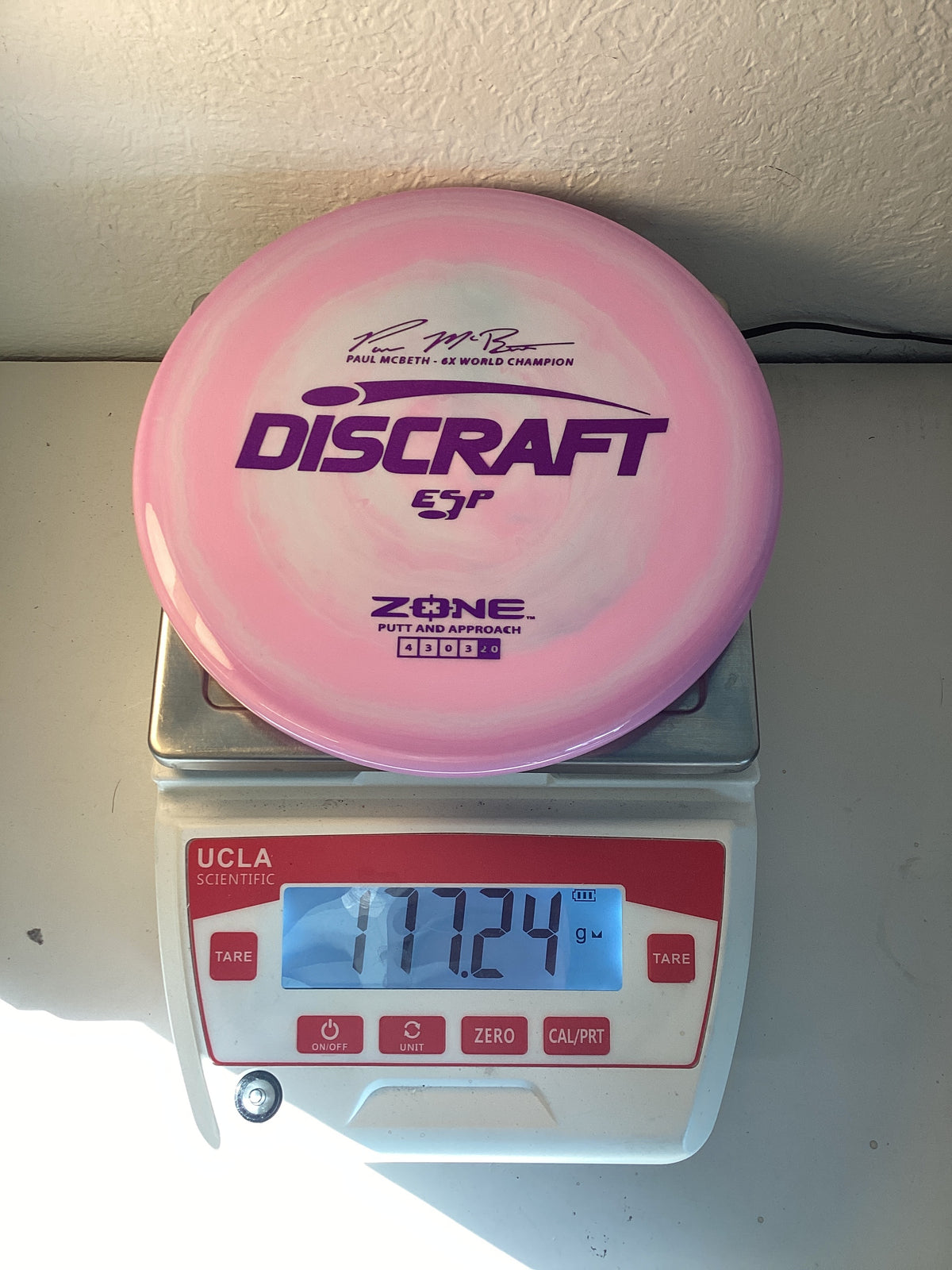 Discraft Paul McBeth 6x ESP Zone Signature Series