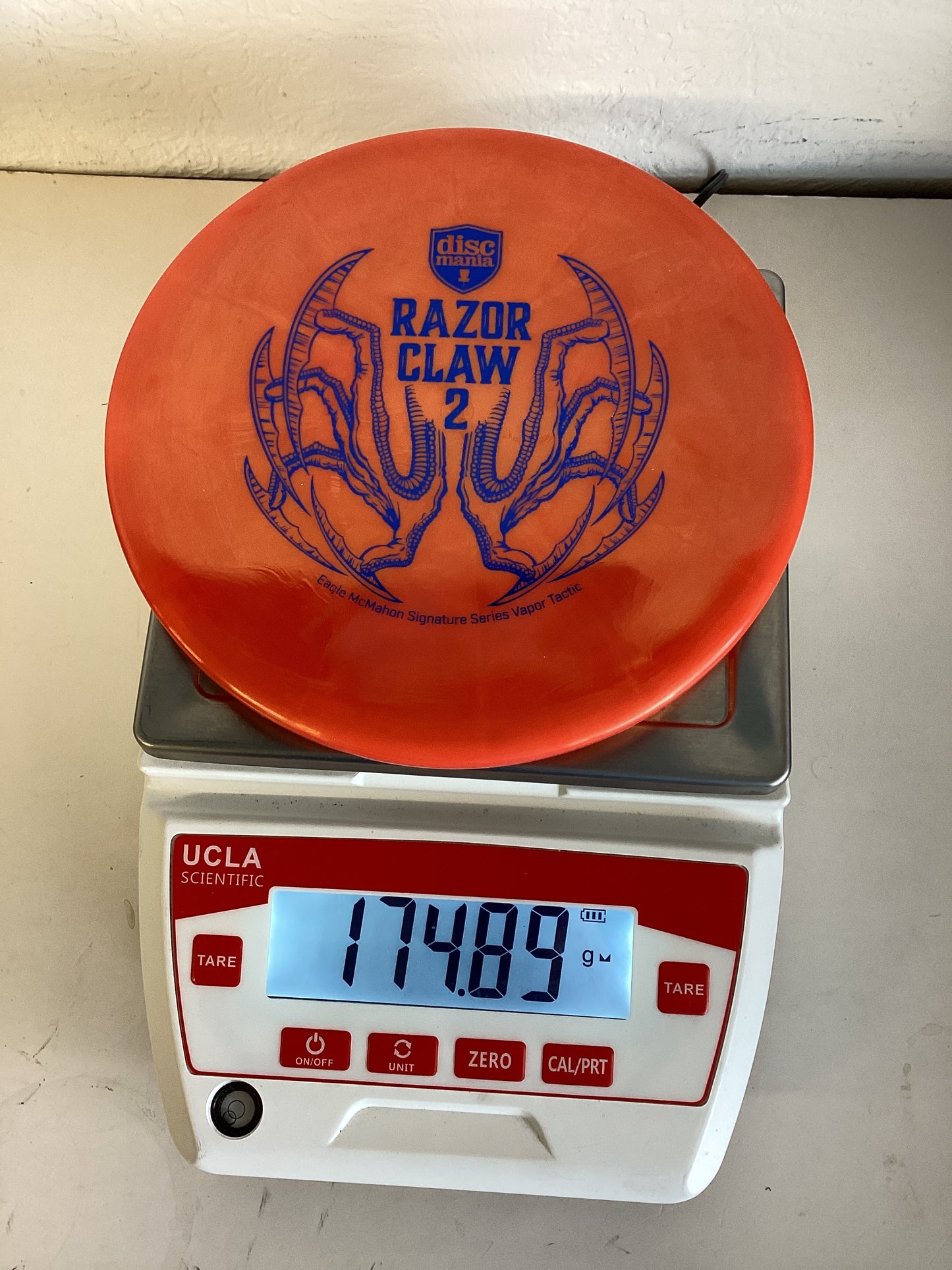 Discmania - Razor Claw 2 - Eagle McMahon Signature Series Vapor Tactic - *PREOWNED*