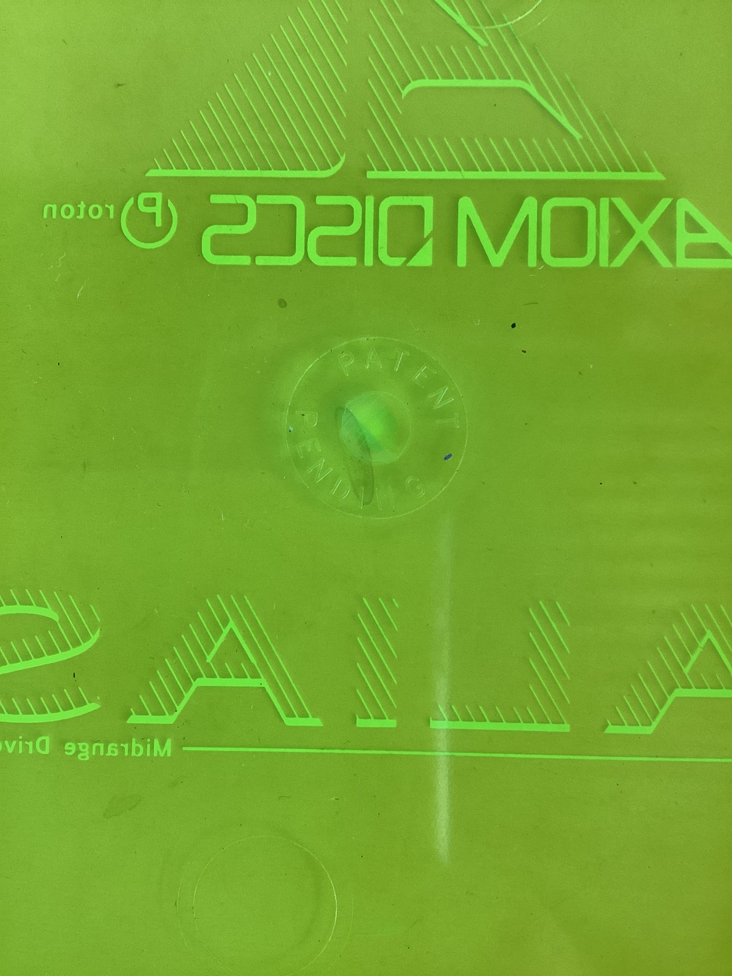 Axiom Proton Patent Pending Alias *Out of Production Disc*