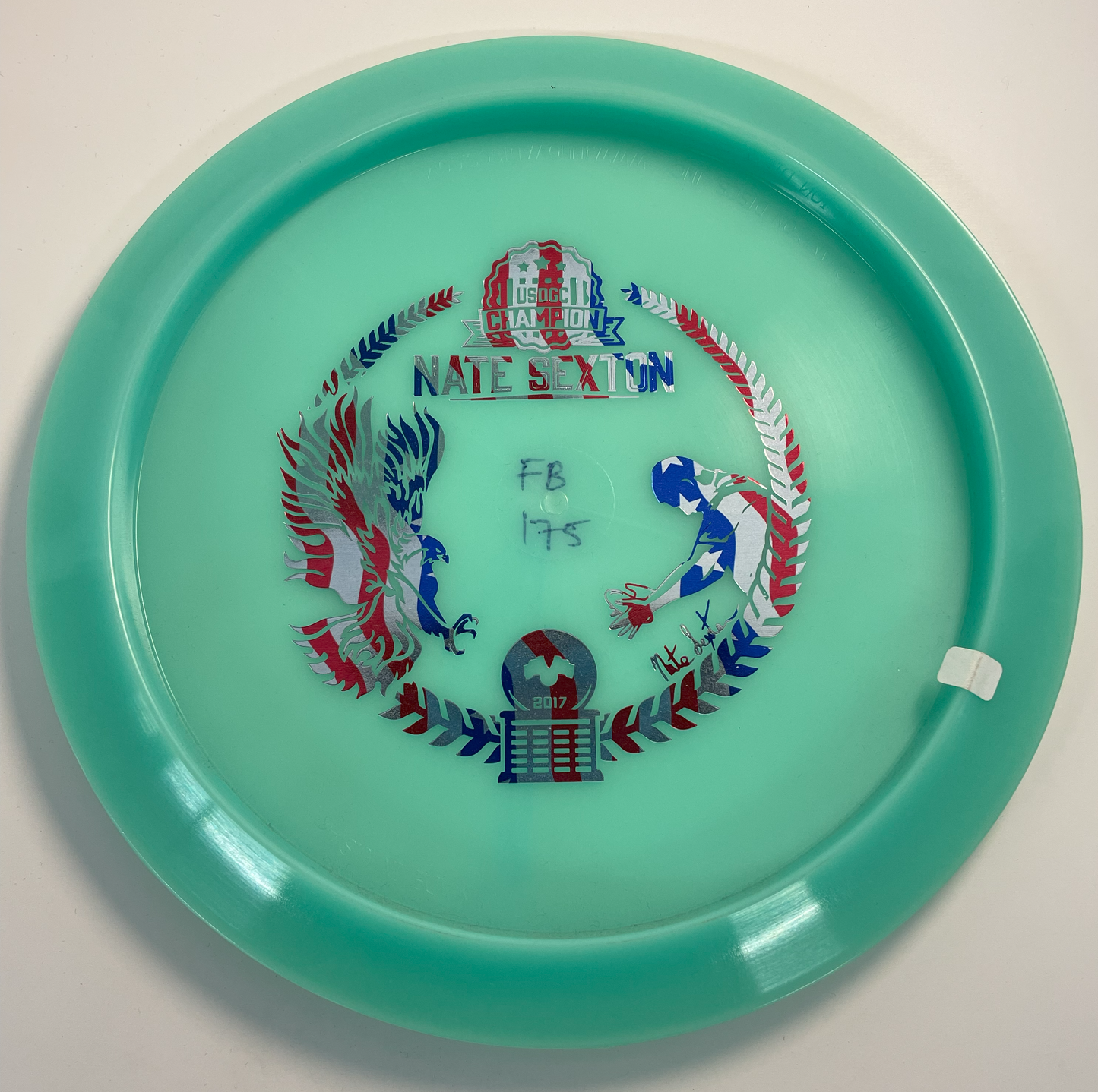 Innova 2017 Nate Sexton Firebird - Bottom Flag Stamp *Rare*
