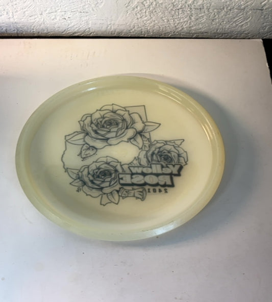 Lone Star Disc-Alpha Glow-Yellow Rose-Off-white-175.12g PRE-OWNED