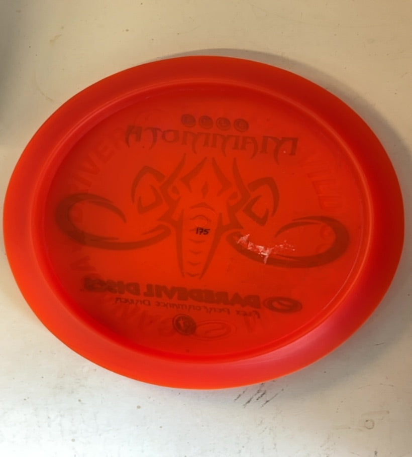 Daredevil Discs-Flex Performance-Mammoth-Orange-174.85g PRE-OWNED