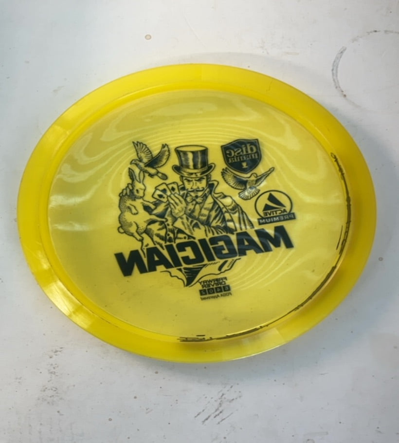 Discmania-Active Premium-Magician-Yellow-174.50g PRE-OWNED