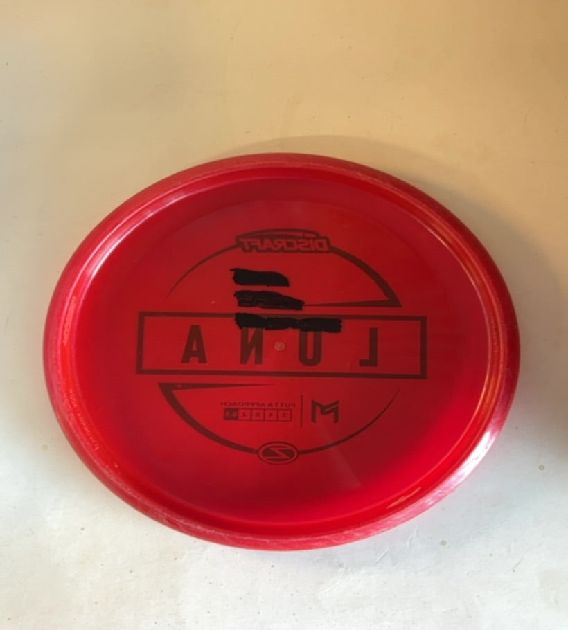 Discraft-Z-Luna-Red-176.58g PRE-OWNED