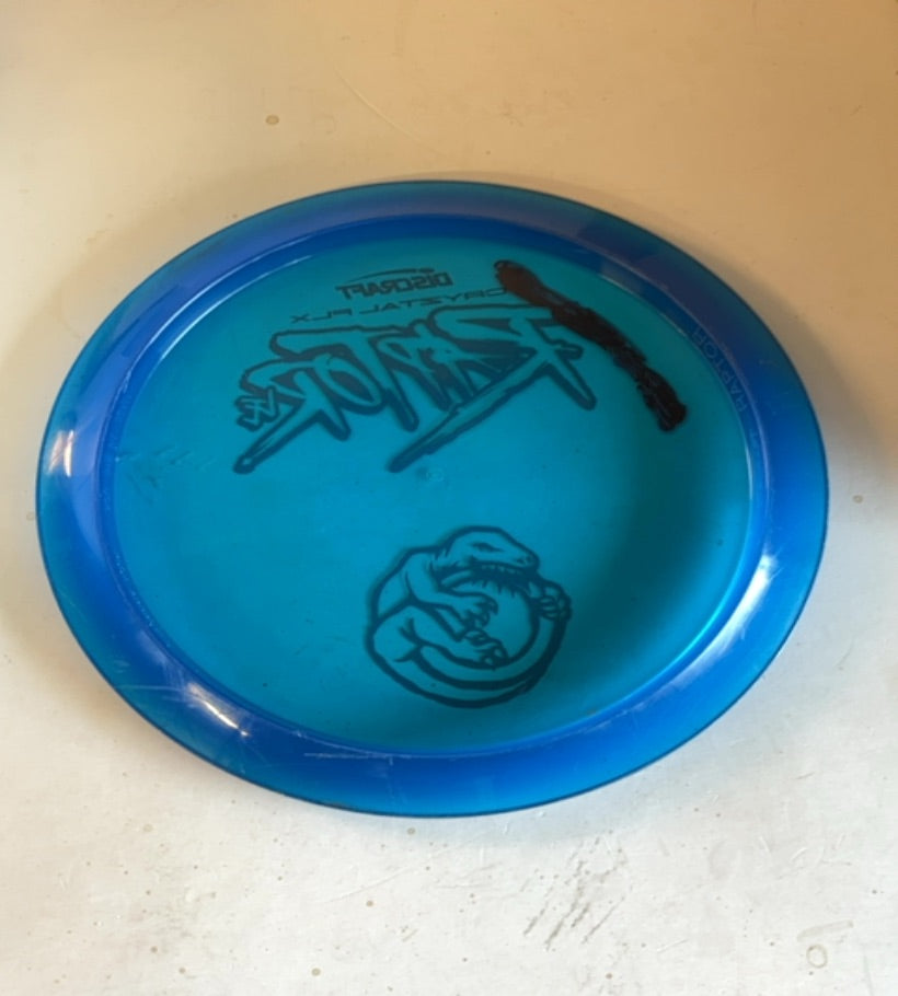 Discraft-Cryztal Flx-Raptor-Blue-170.00g PRE-OWNED