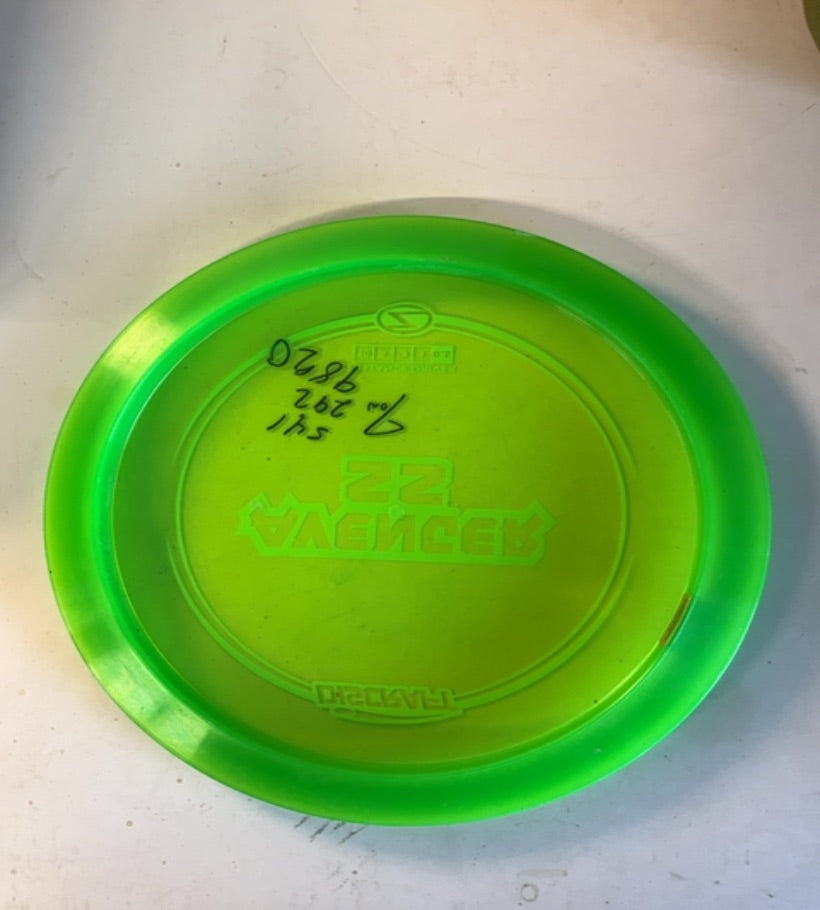 Discraft-Z-Avenger SS-Green-175.85g PRE-OWNED