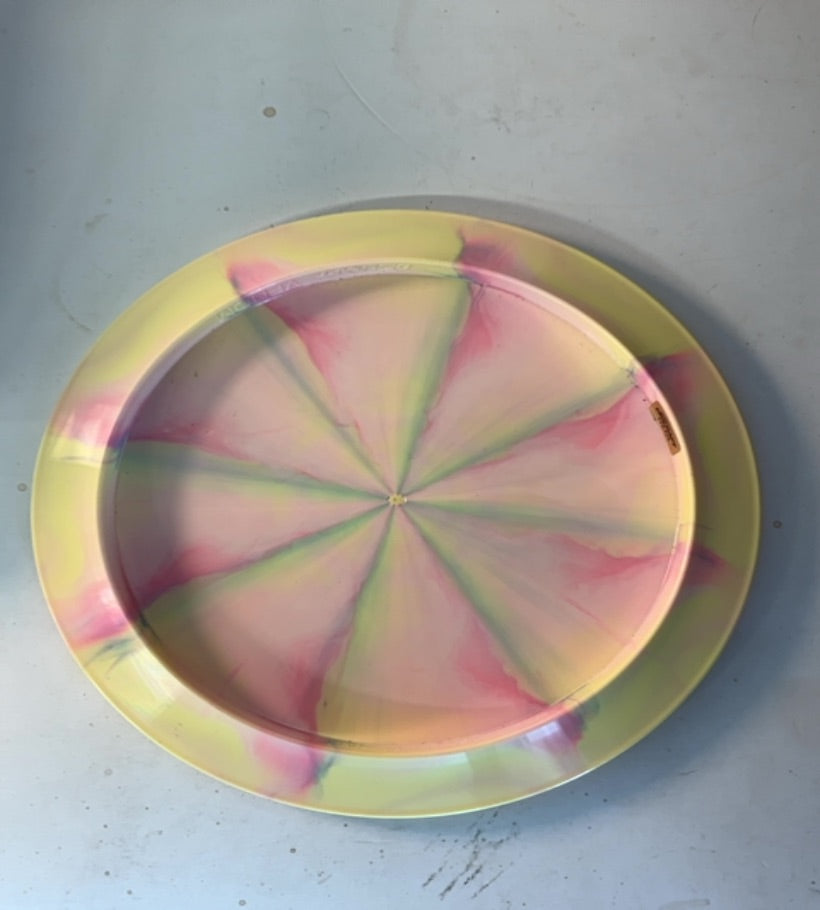 Discraft-ESP Swirl-Venom-Yellow-174.67g PRE-OWNED
