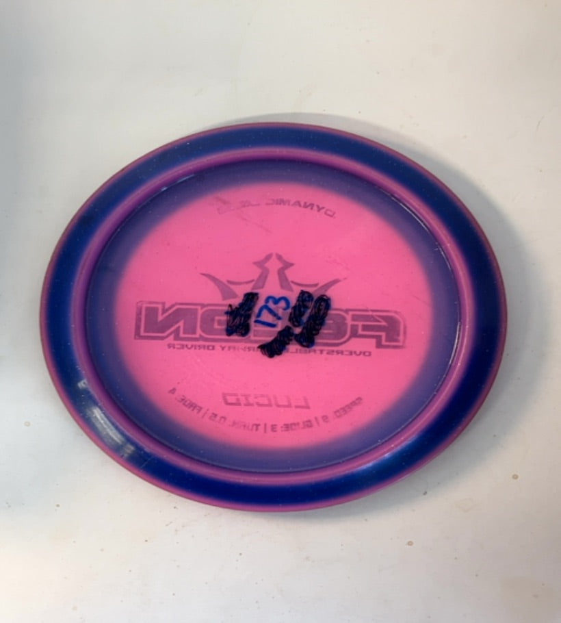 Dynamic Discs-Lucid-Felon-Pink-175.15g PRE-OWNED