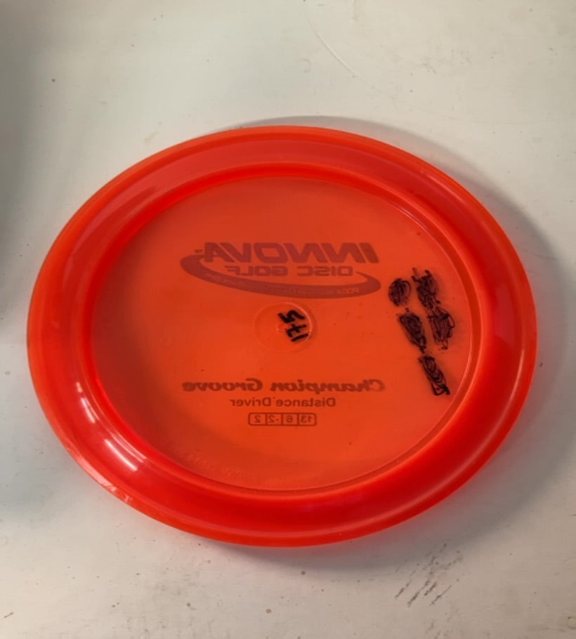 Innova-Champion-Groove-Red-176.72g PRE-OWNED
