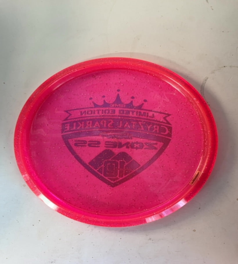 Discraft-Cryztal Sparkle-Zone SS-Pink-175.55g PRE-OWNED