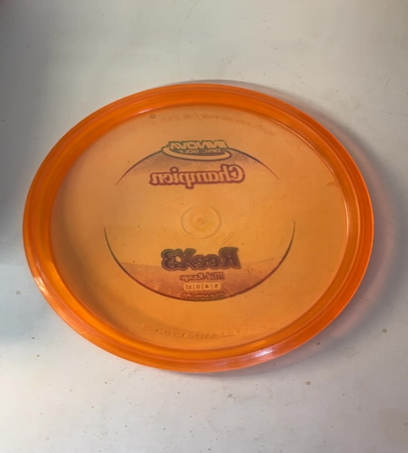 Innova-Champion-RocX3-Orange-174.12g PRE-OWNED