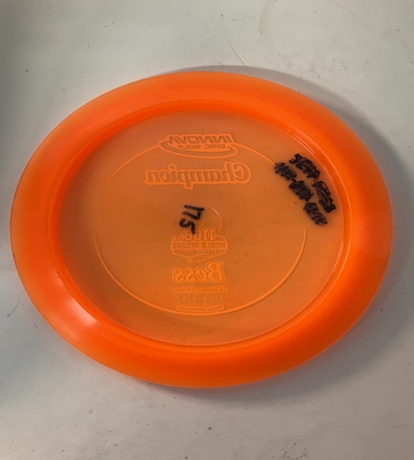 Innova-Champion-Boss-Orange-175.72g PRE-OWNED