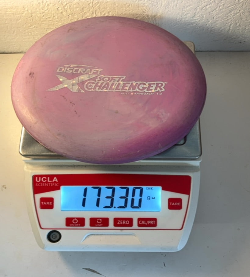 Discraft-X Soft-Challenger-Purple-173.30g PRE-OWNED