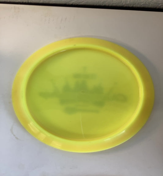 Dynamic-Discs-Fuzion-Felon-Yellow-176.24g PRE-OWNED